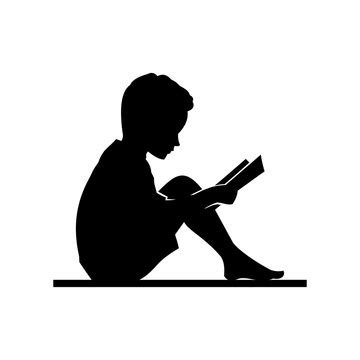 Child Silhouette Reading Images – Browse 12,245 Stock Photos, Vectors ...