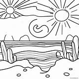 Sublime Sunset Coloring Page 60244 47691 sketch template