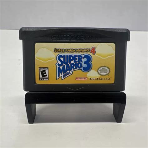 SUPER MARIO ADVANCE 4 Super Mario Bros 3 authentique Nintendo Game Boy ...