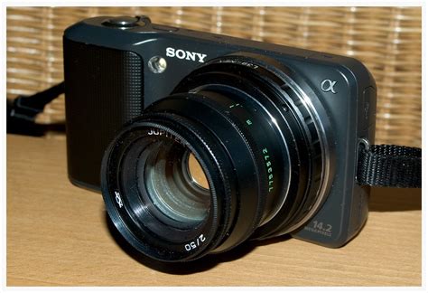 Adapted lenses at Sony NEX | Russian Jupiter 8 lens 2/50mm, … | Flickr