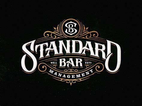 Standard Bar by Dalibor Momcilovic | Dribbble | Dribbble Retro Logos ...