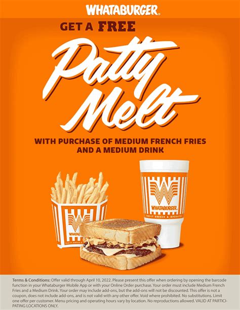 Whataburger Coupons 2025 Barcode - Coreen Valerye