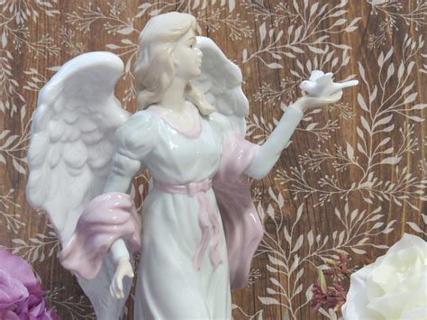 Fine Porcelain Guardian Angel Figurine