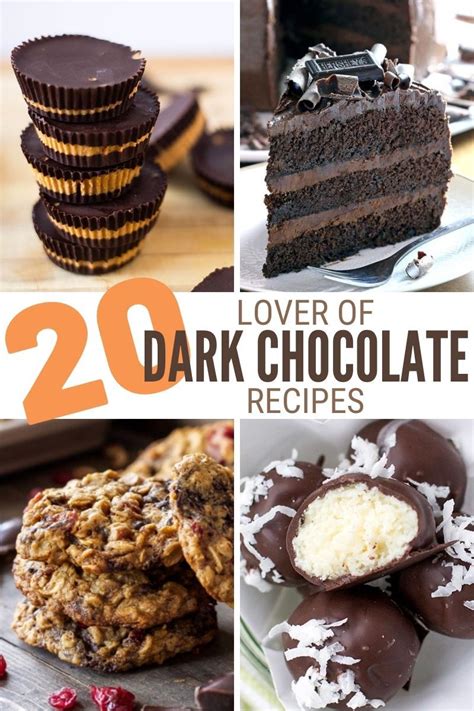 Indulge in 20 Delicious Dark Chocolate Recipes