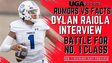 RUMORS vs. FACTS: Dylan Raiola Interview | February Signing Day Preview ...