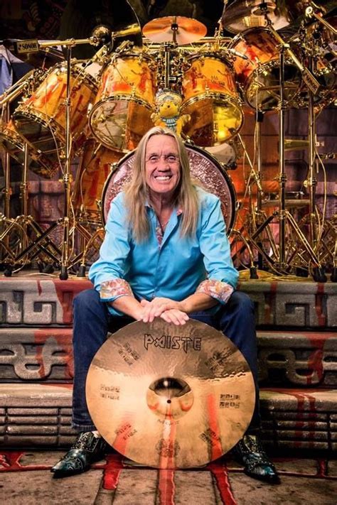 Nicko McBrain ! | Iron maiden band, Iron maiden eddie, Iron maiden