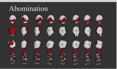 madness combat sleep walker + Zombie + Abomination sprite - by yesno1107