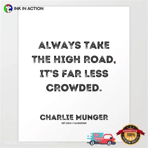 Success Quotes By Charlie Munger Poster - Print your thoughts. Tell ...