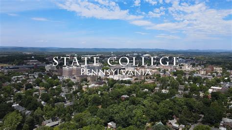 State College, Pennsylvania - [4K] Drone Tour - YouTube