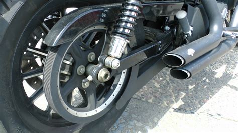 Harley Davidson Rear Wheel Exhaust Free Stock Photo - Public Domain Pictures