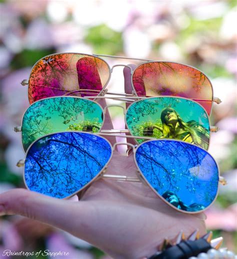 Ray-Ban Multicoloured Flash Mirrored Lenses - Fashion Eyewear Blog ...