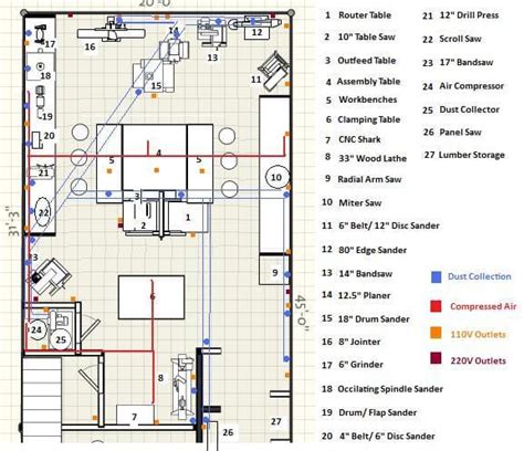 SHop Layout 3 with DC, CA, ELEC - Furniture - Wood Talk Online