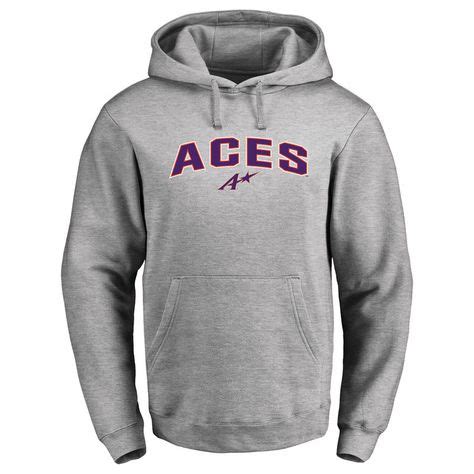 Evansville Purple Aces Proud Mascot Pullover Hoodie - Ash - | Hoodies ...