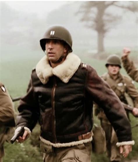 Herbert M. Sobel Shearling Leather Jacket From Band Of Brothers