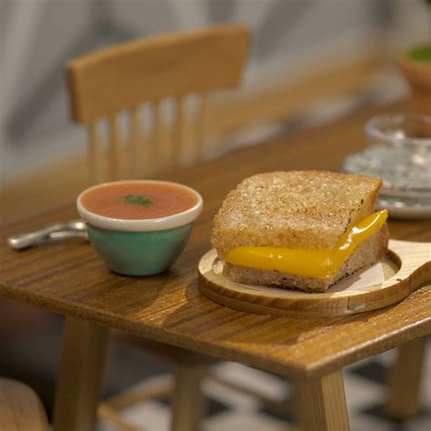 Tiny Grilled Cheese and Tomato Soup | Tastemade