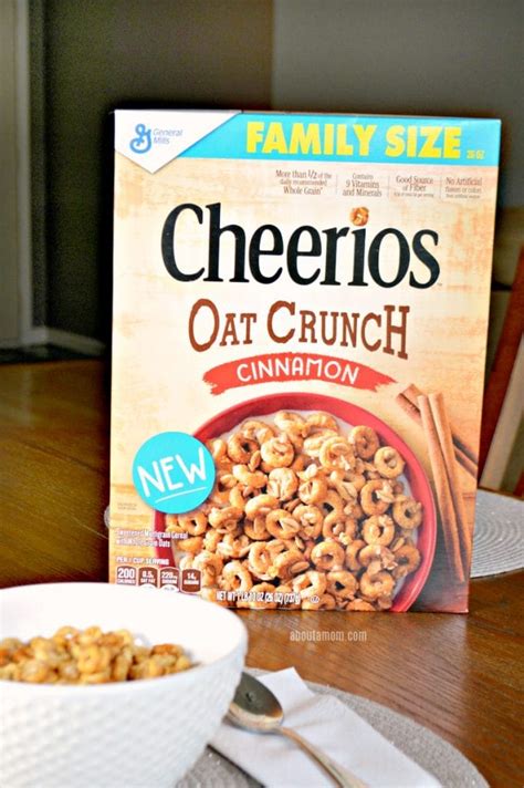 Crazy for NEW Cheerios Oat Crunch - About a Mom