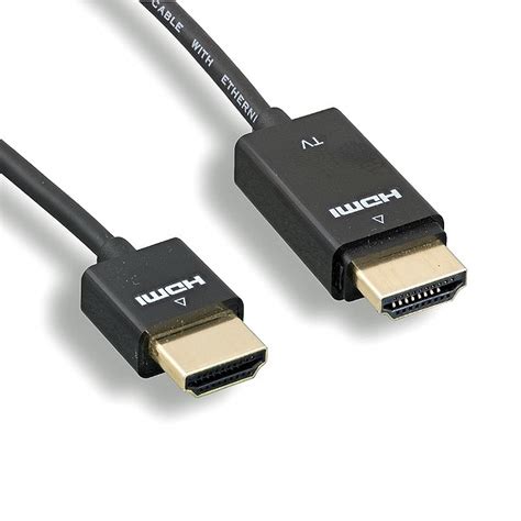 RedMere Ultra-Slim Active HDMI cable, 4K@30Hz, Black, 15ft