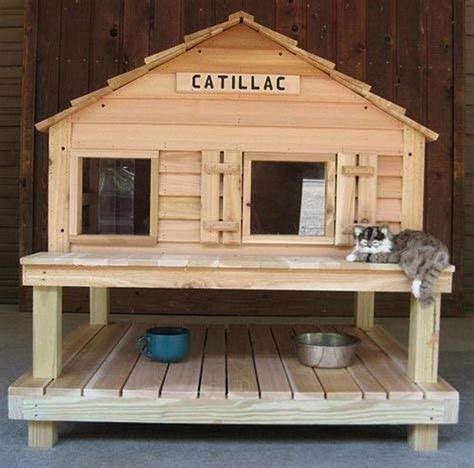 Cedar Cat House Plans - Image to u