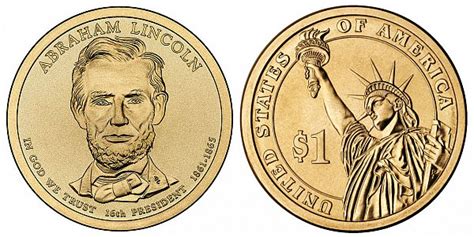 2010 D GOLD ABRAHAM LINCOLN PRESIDENTIAL ONE DOLLAR COIN $1 (ERROR) | eBay