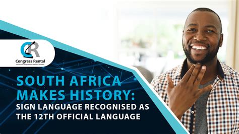 South Africa Makes History: Sign Language Recognised as the 12th ...