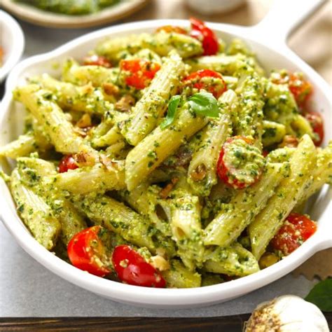 Basil Pesto Pasta Recipe (How To Avoid Black Pesto) - Fun FOOD Frolic