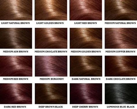 Clairol Demi Permanent Hair Color Chart