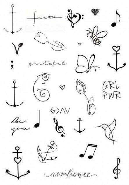 21+ Best Ideas tattoo simple symbols tatuajes | Niedlich tattoos, H tattoo, Kritzelei tattoo