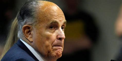 Rudy Giuliani, who keeps telling courts he's broke, just got hit with a ...