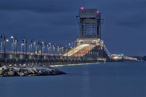 James River Bridge Photograph by Jerry Gammon