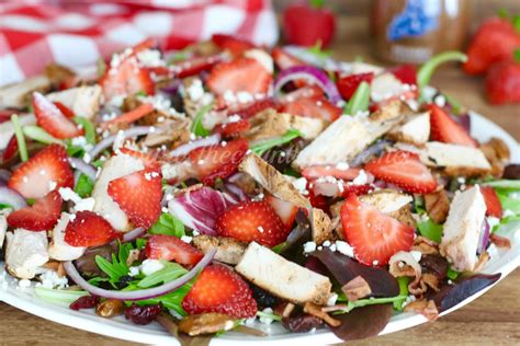 Strawberry Fields Salad - The Country Cook