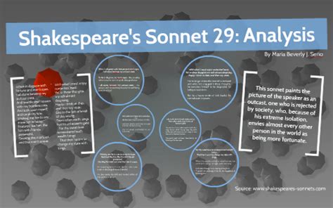 Shakespeare's Sonnet 29: Analysis by Bea Seño on Prezi