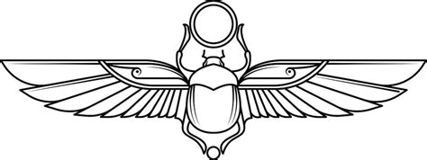 Egyptian Winged Scarab