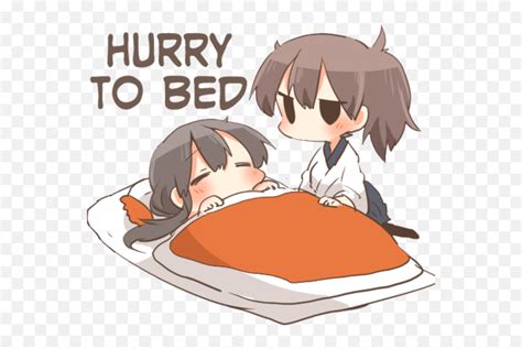 Hurry To Bed - Anime Chibi Sleeping Emoji,Kancolle Emoji - Free Emoji PNG Images - EmojiSky.com