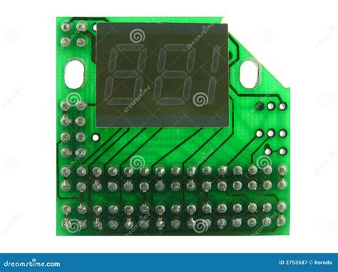 The electronic counter stock image. Image of component - 2753587