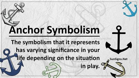 Anchor Symbolism: Life Under the Influence of the Anchor Meaning