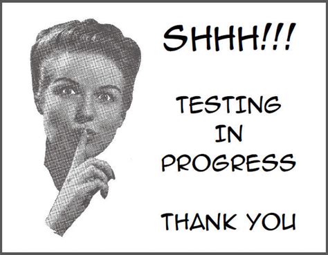 Testing in Progress - Classroom Door Sign | Student Handouts | Classroom door signs, Student at ...