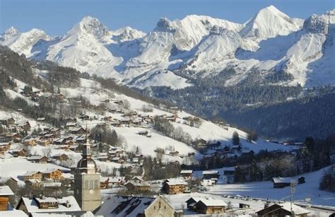 Le Grand Bornand, ski resort of Haute-Savoie