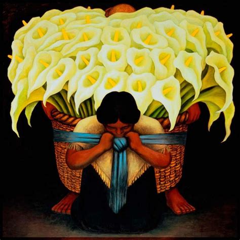 Diego Rivera the Flower Vendor - Etsy