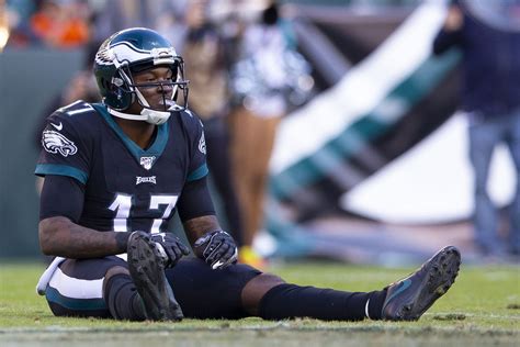 Eagles Injury Report: Only one wide receiver on the active roster took part in Thursday’s ...