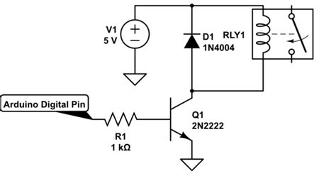 Can't activate relay using Digital pin out and 2n2222 transistor - Sensors - Arduino Forum