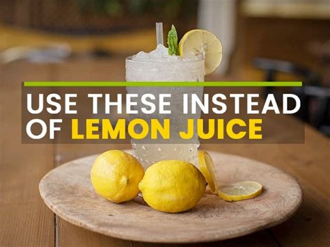 9 Tasty Substitutes For Lemon Juice: From White Wine To Citric Acid - Boldsky.com