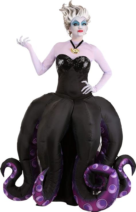 Amazon.com: Disney Little Mermaid Prestige Womens Ursula Costume: Clothing