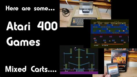 Here are some Atari 400 games - YouTube