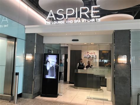 Aspire Lounge Heathrow Terminal 5 review - Turning left for less