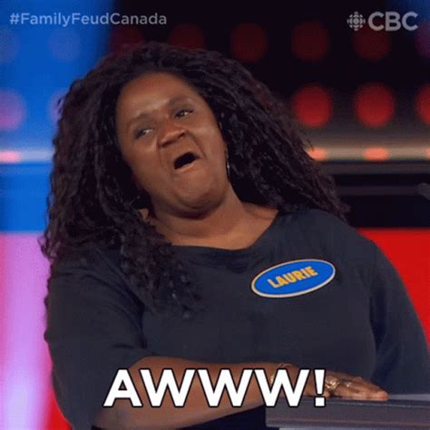 Awww Laurie GIF - Awww Laurie Family Feud Canada - Discover & Share GIFs