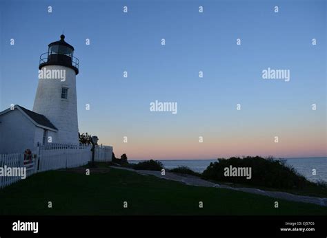 Pemaquid Point Lighthouse Stock Photo - Alamy