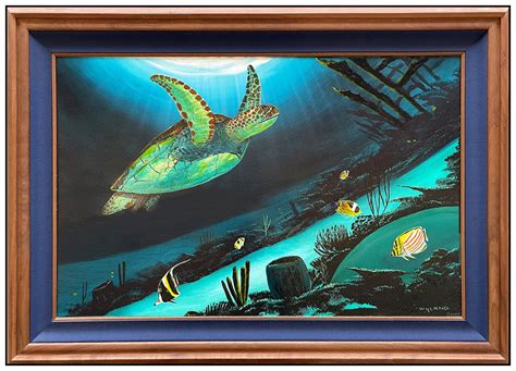 Robert Wyland - Robert Wyland Painting Large Original Oil On Canvas ...