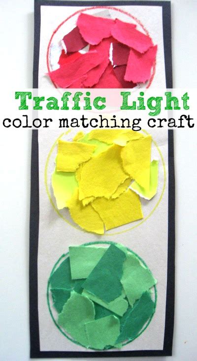 Color Matching Activity - Traffic Light