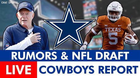 LIVE: Cowboys Rumors, 2023 NFL Draft Buzz, DeAndre Hopkins, Derrick ...