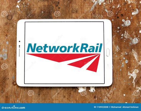 Network Rail logo editorial stock photo. Image of infrastructure - 118933008